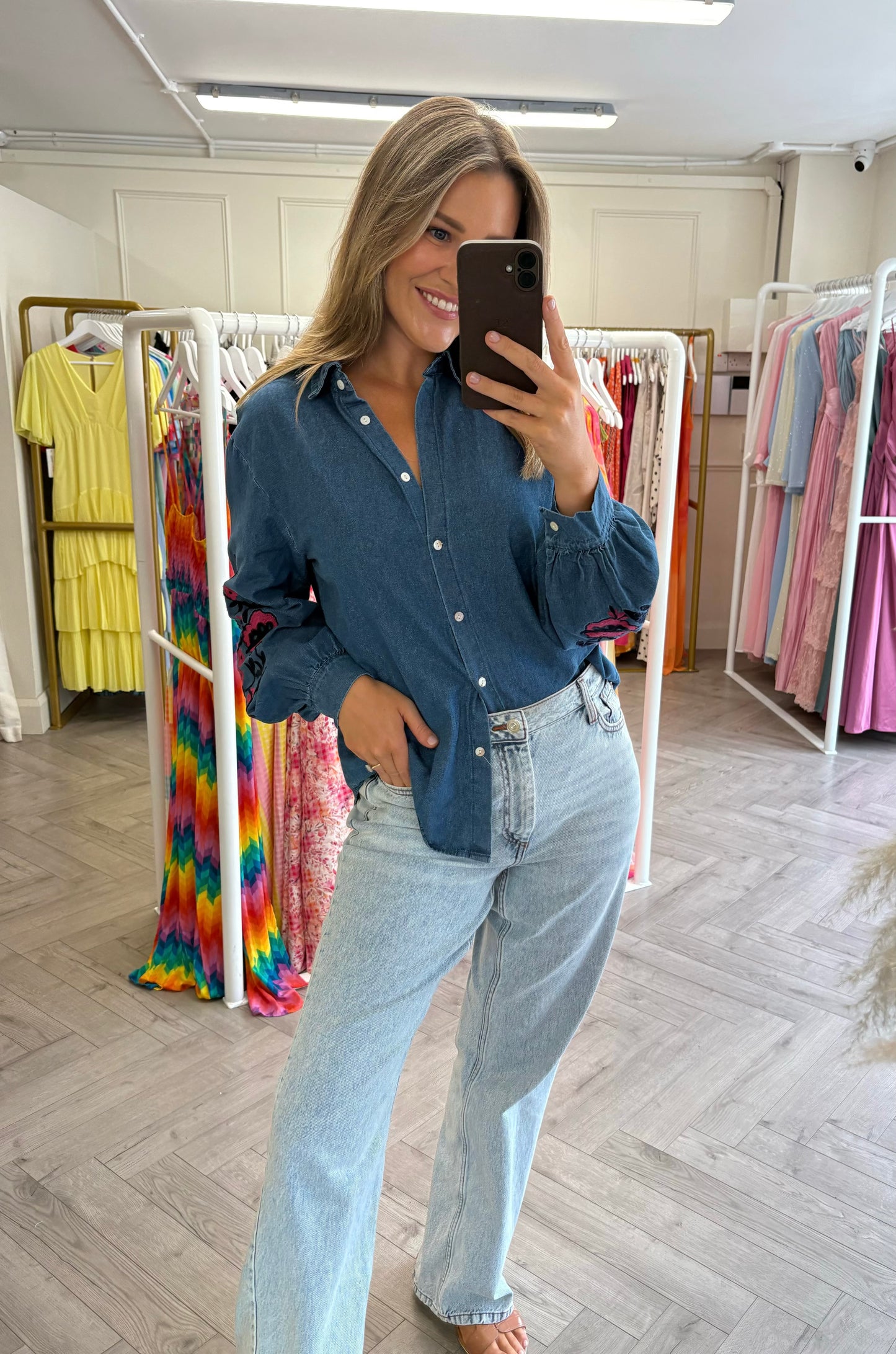 Clara Denim Shirt
