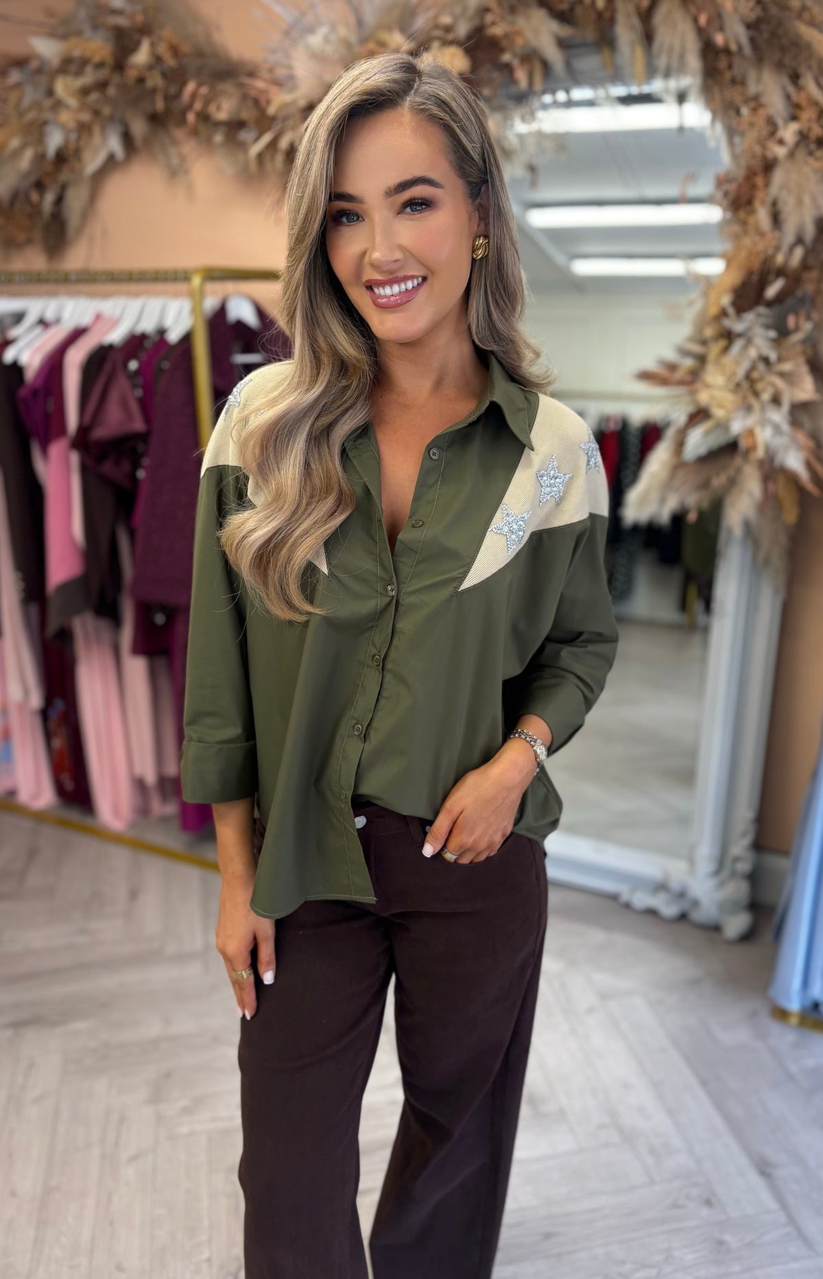Arabella Shirt Khaki