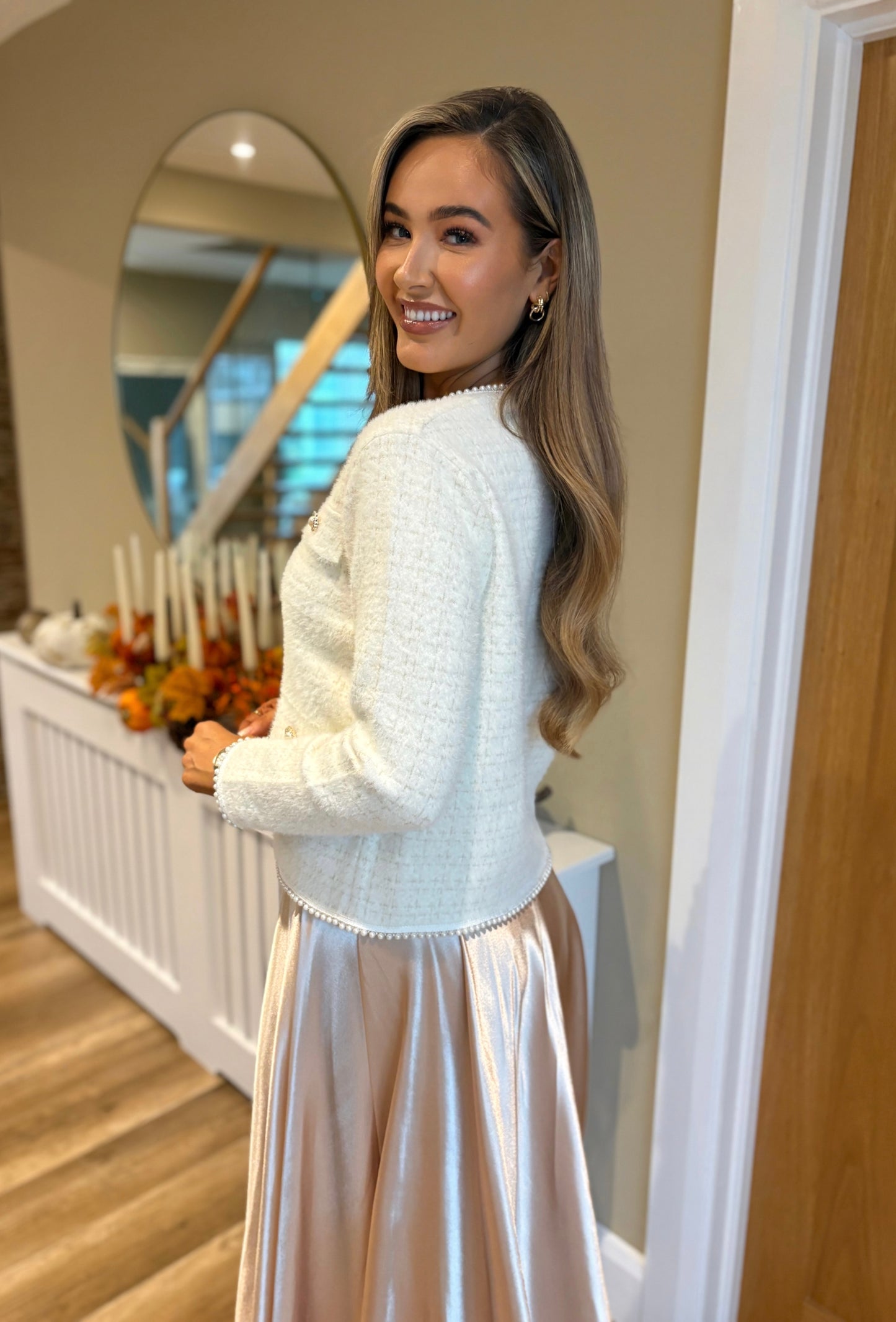 Tulia Skirt Champagne