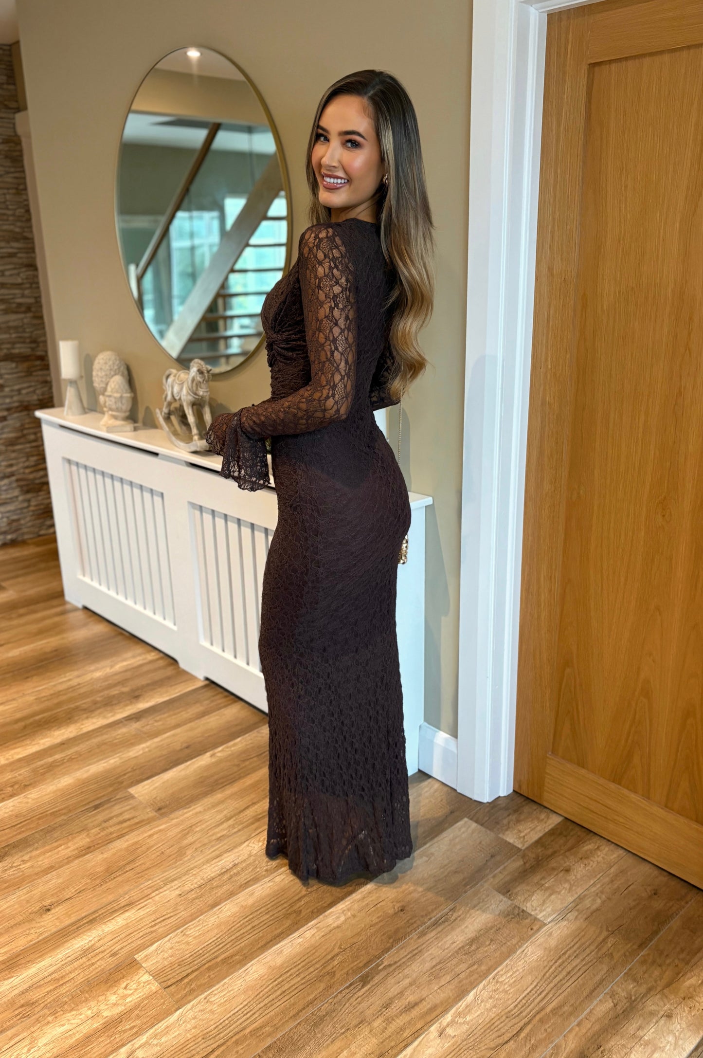Baxley Dress Brown