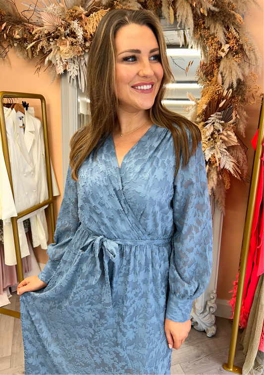 Isla Dress Blue