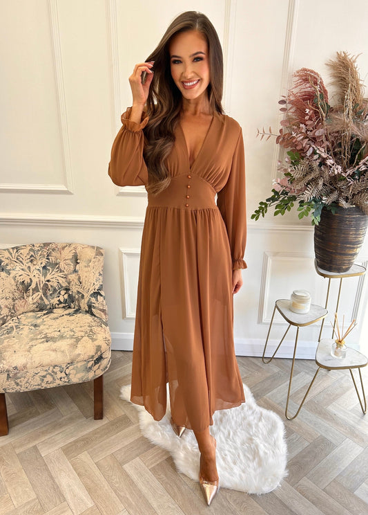 Sienna Dress Camel