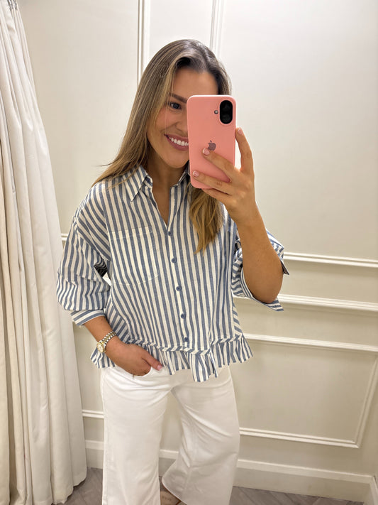 Annalise Top Blue