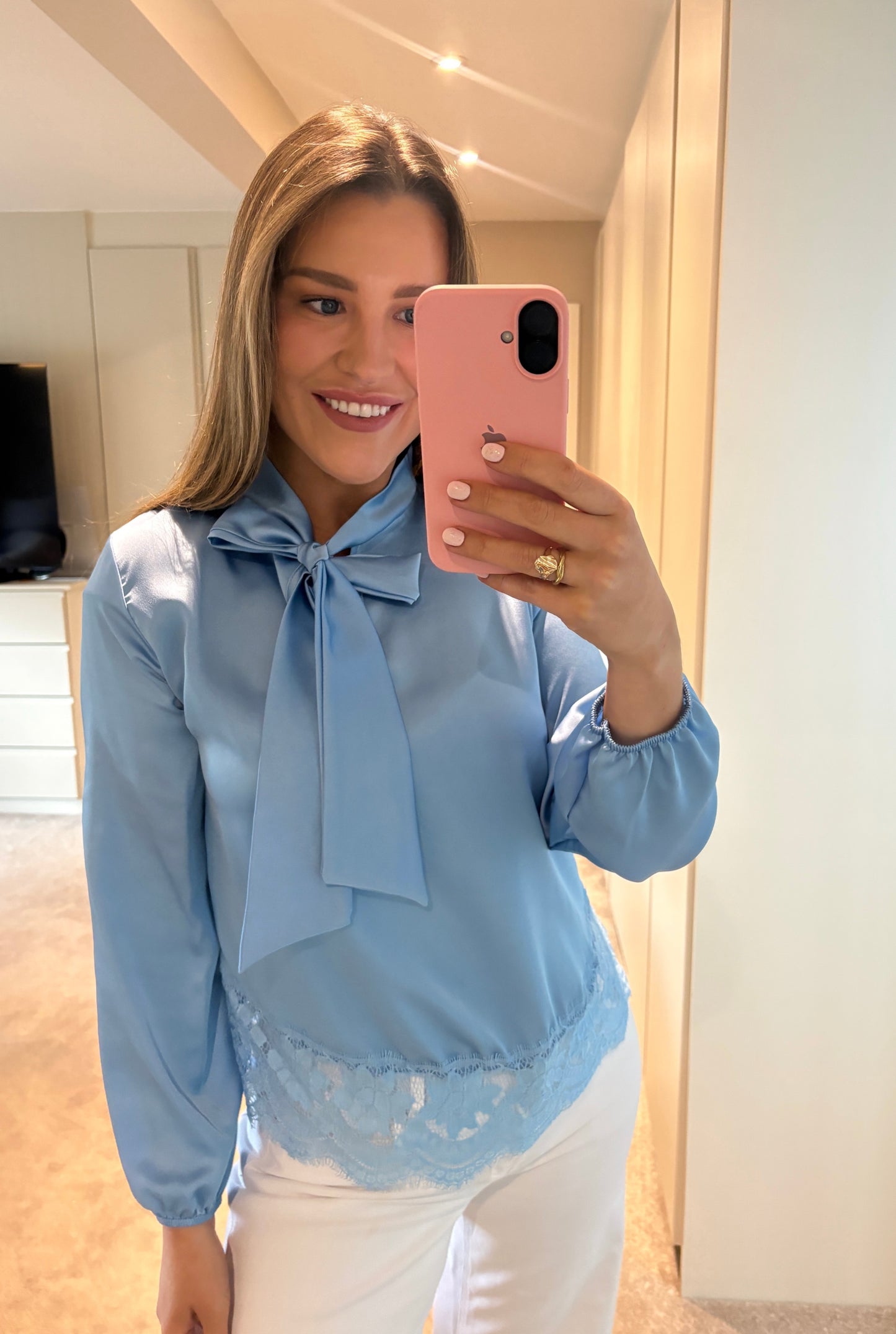 Donna Top Blue