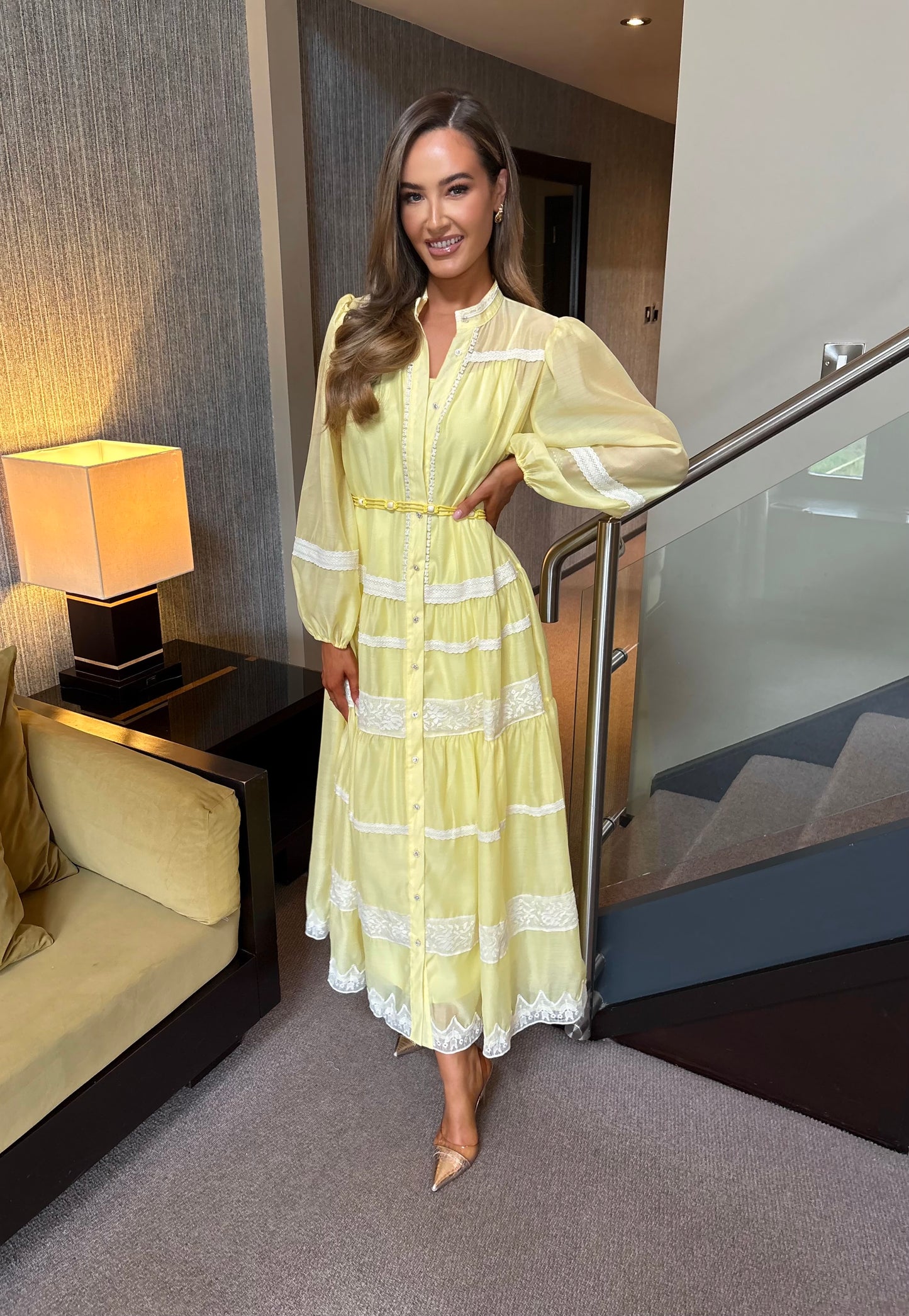 Phoebe Dress Yellow