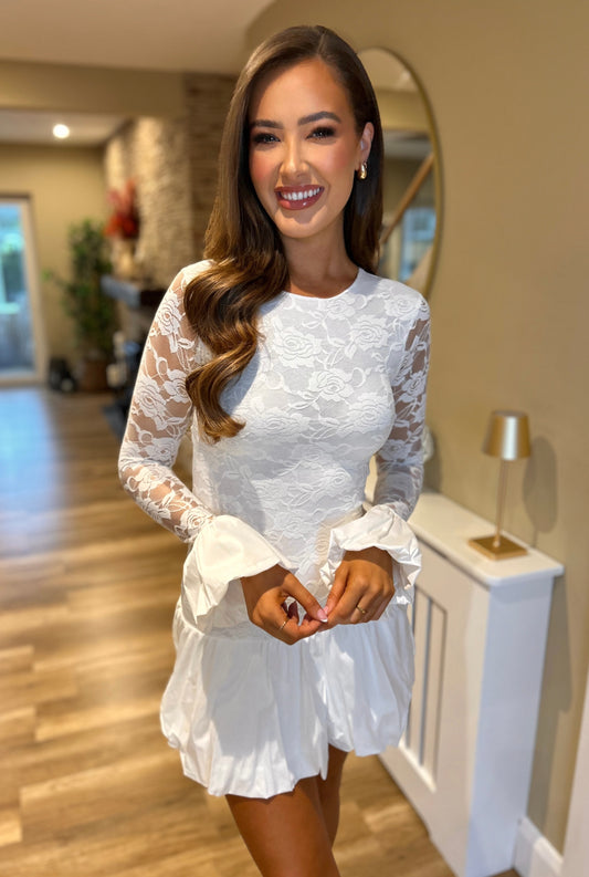 Rosie Dress White
