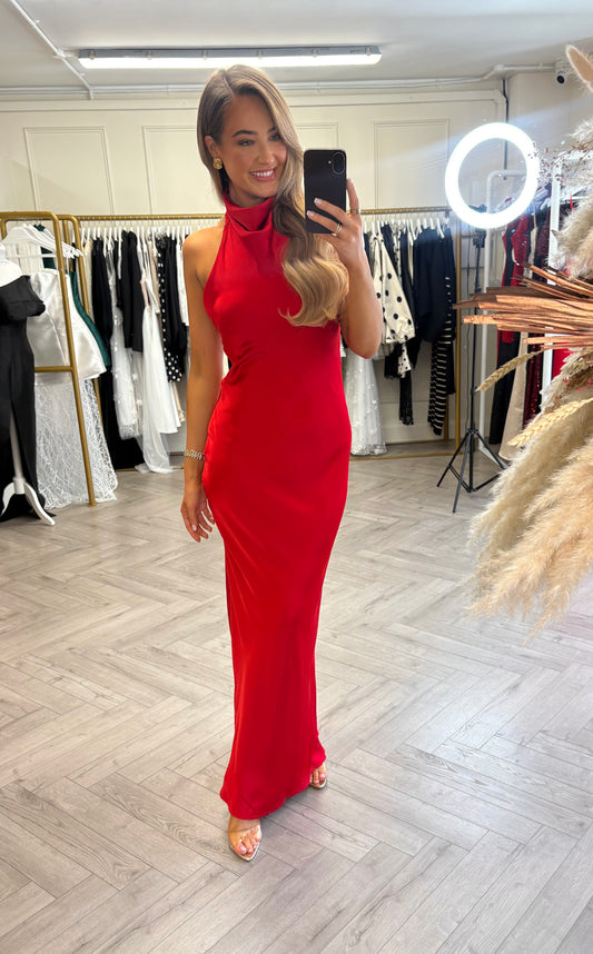 Bambi Dress Red