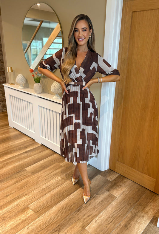 Talisa Dress Brown