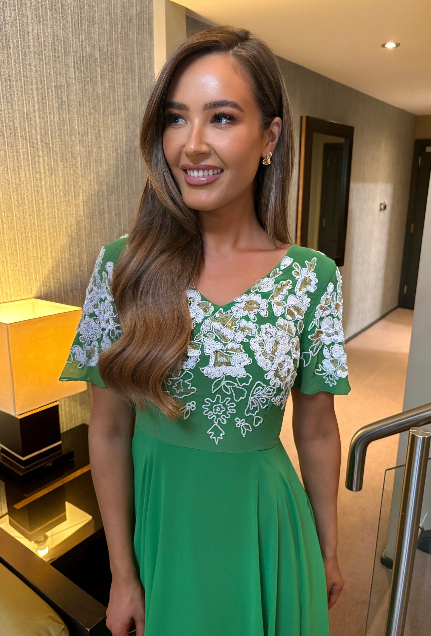 Lyra Dress Green