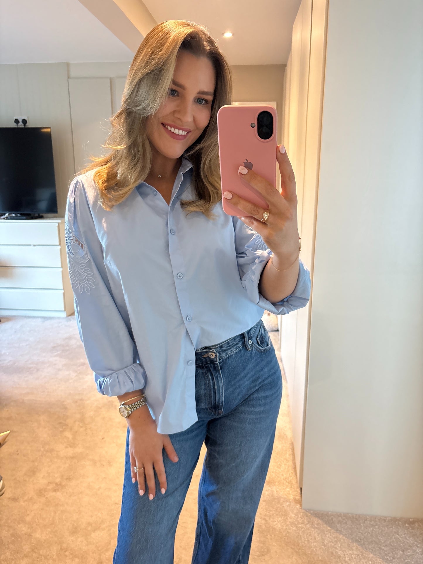 Jean Shirt Blue