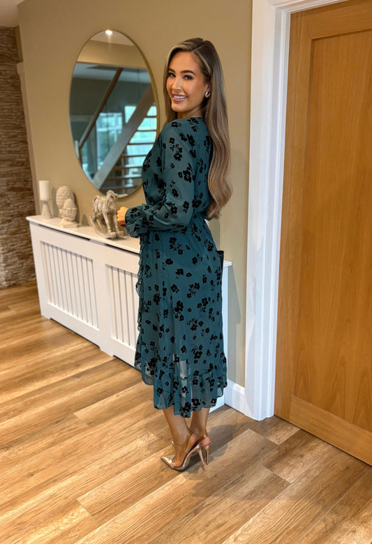 Gracie Dress Green