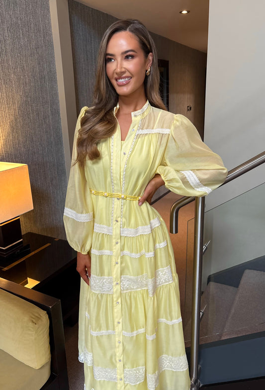 Phoebe Dress Yellow