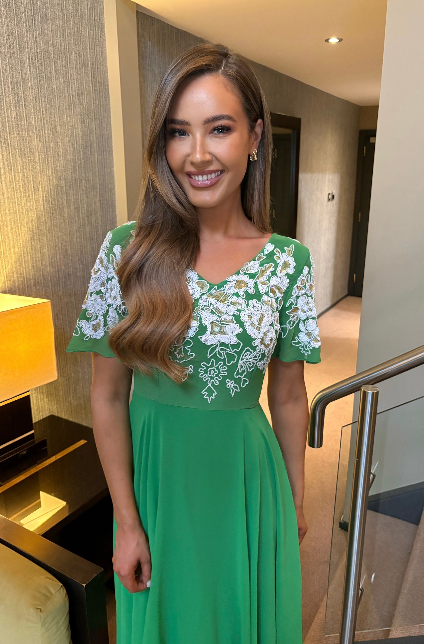 Lyra Dress Green