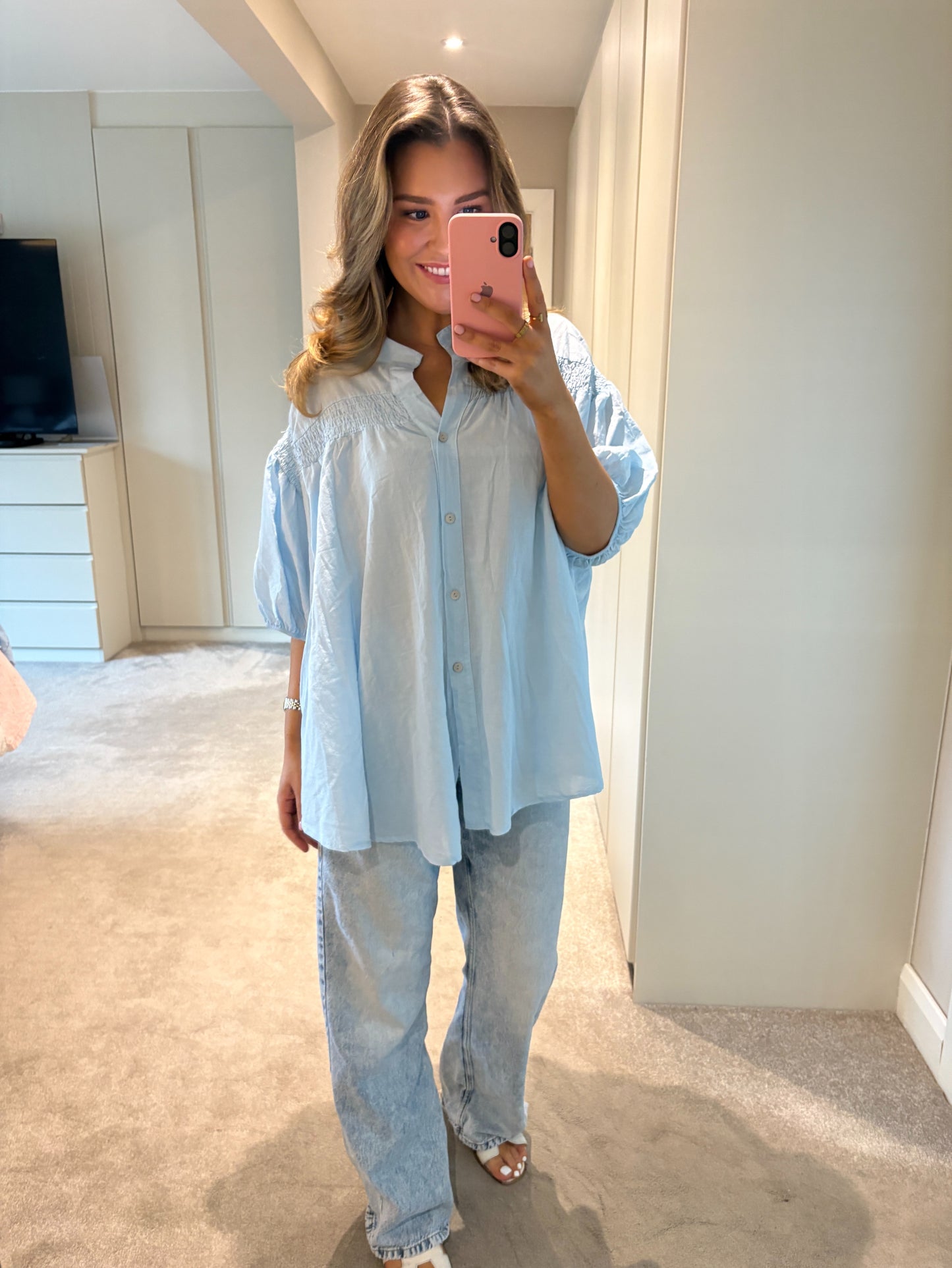 Ellie Top Blue