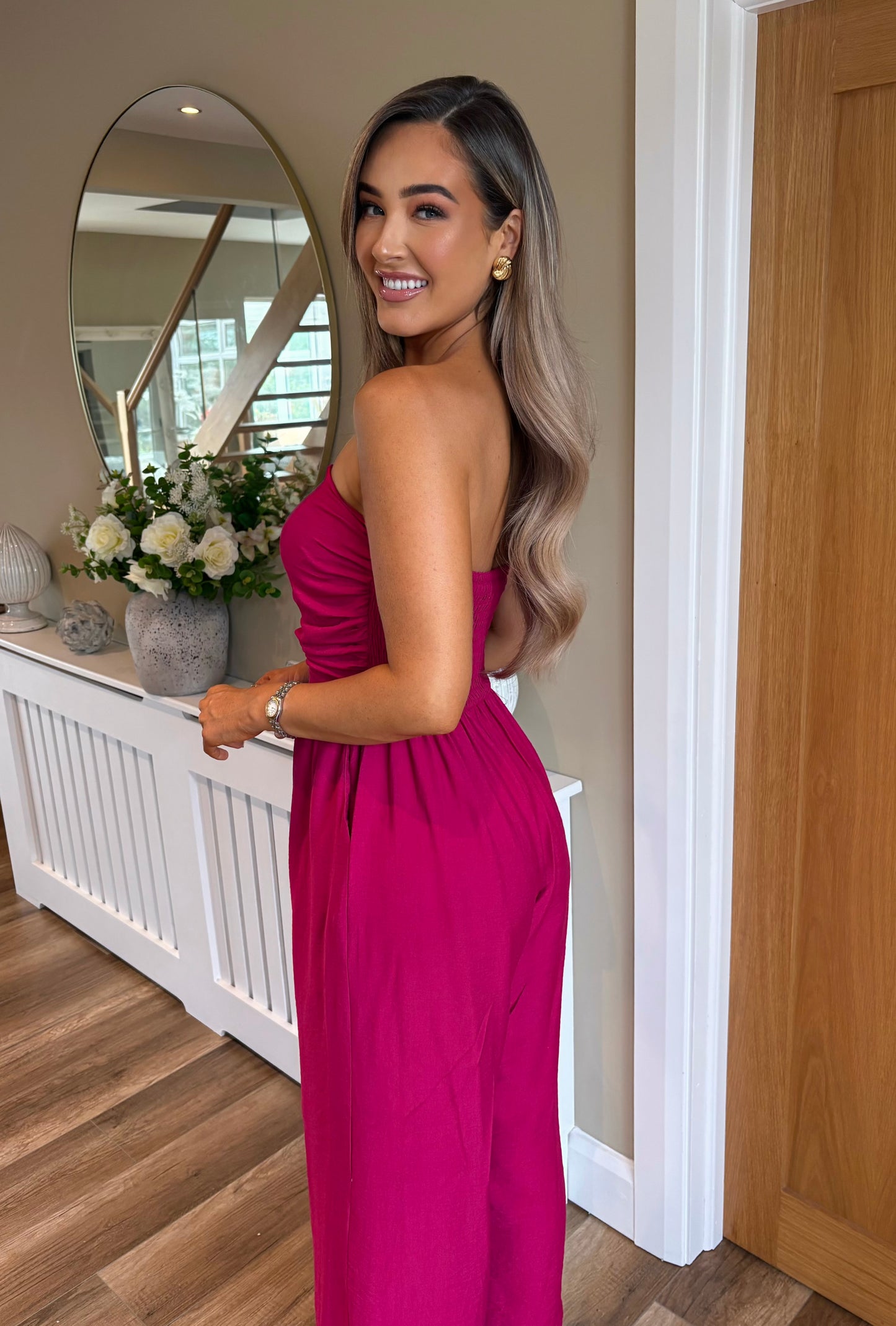Dori Jumpsuit Plum
