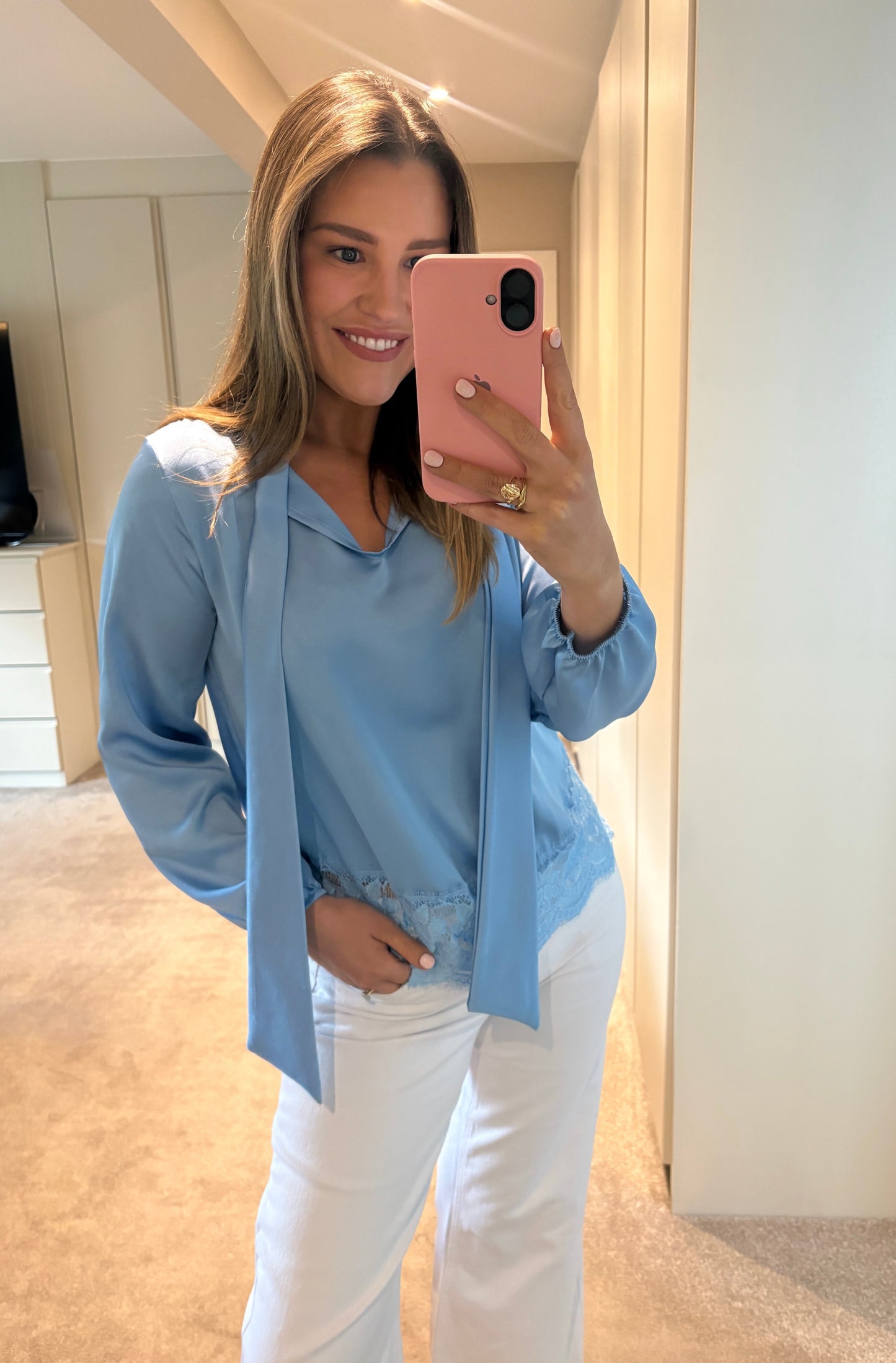 Donna Top Blue