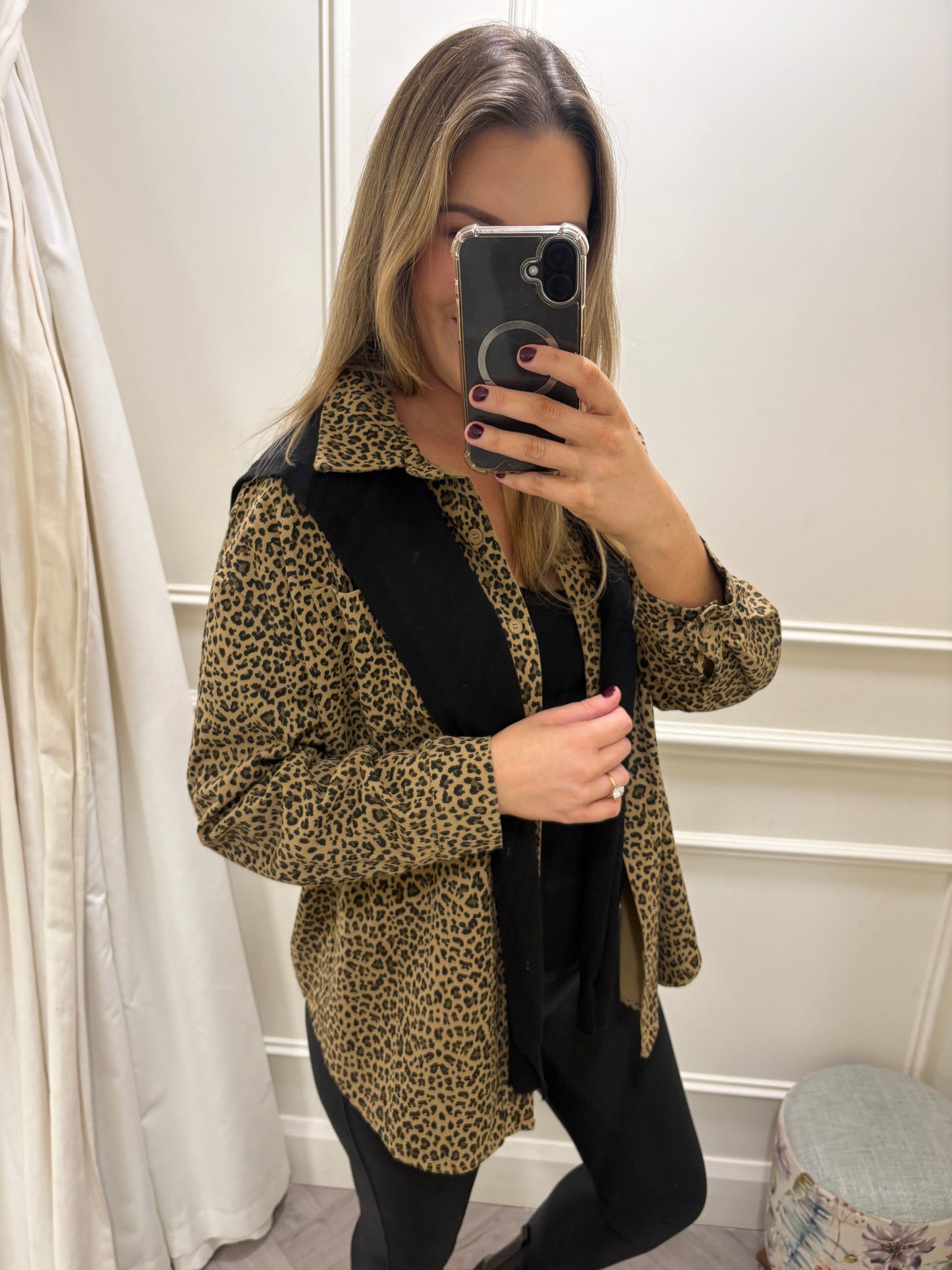 Marisa Shirt Leopard Print