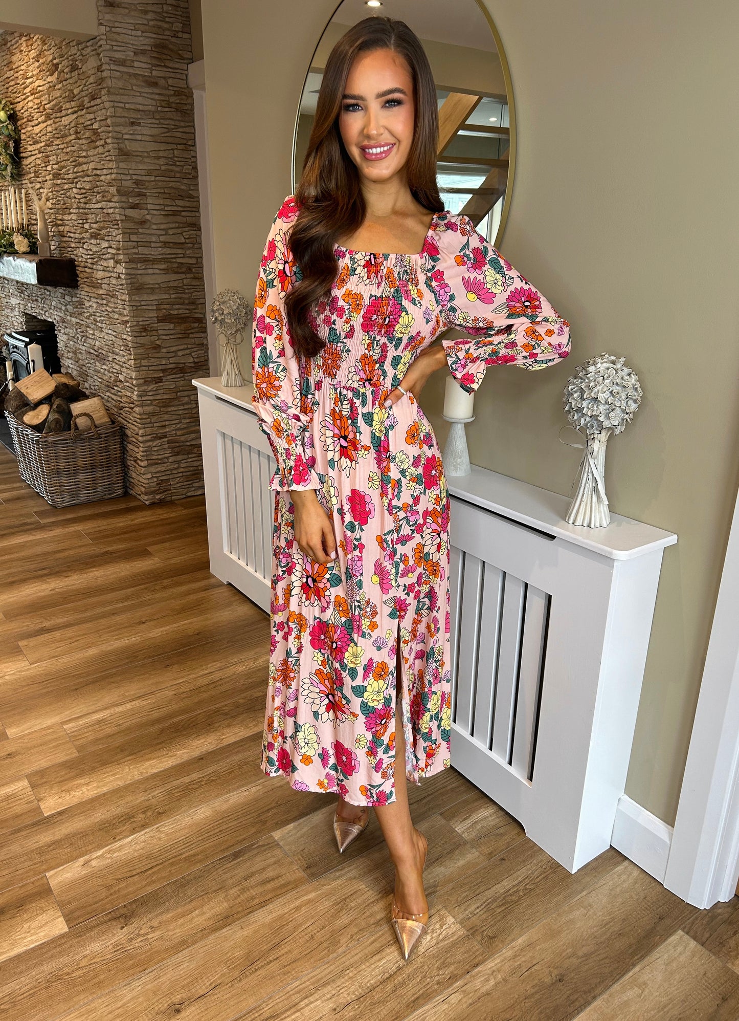 Polly Floral Dress