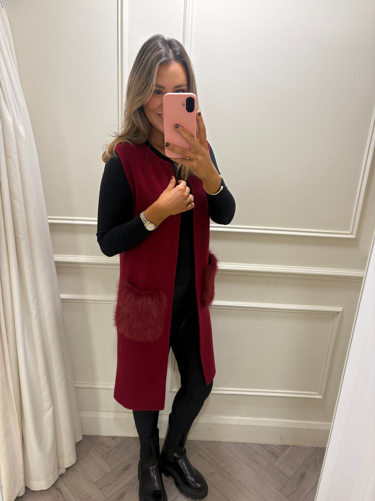 Margo Knit Red