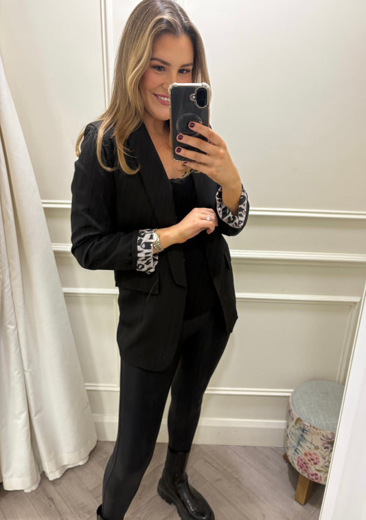 Elinda Blazer Black