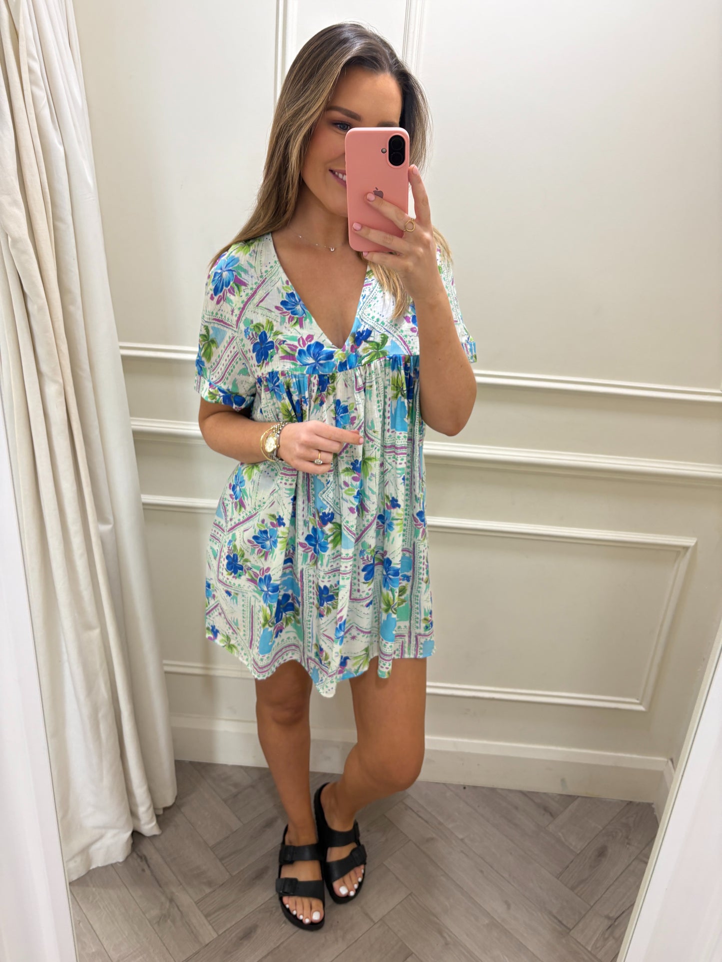 Pixie Playsuit Blue