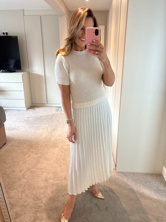 Lola Dress White