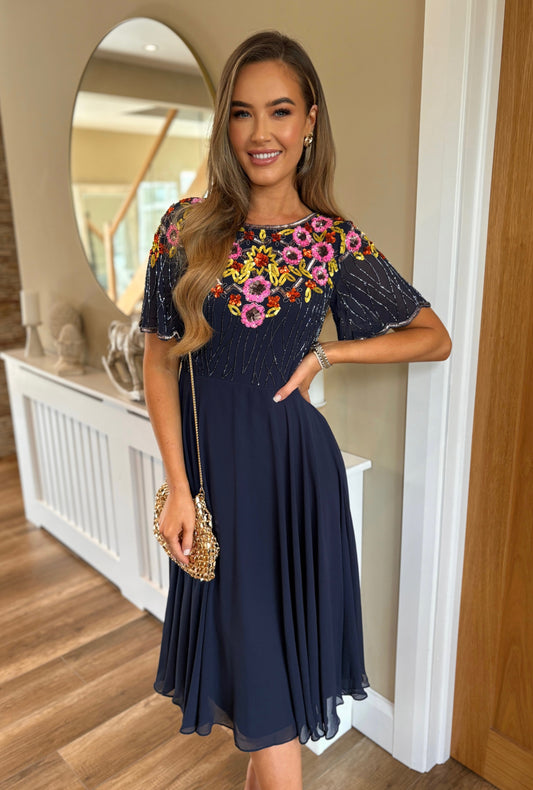 Harwin Dress Navy