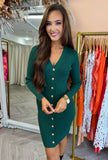 Ophelia knit Dress Green