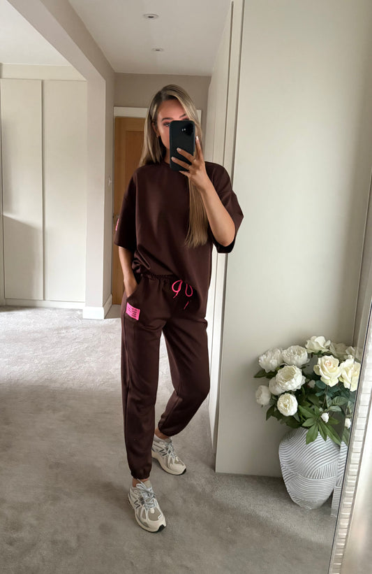 Haylie Tracksuit Brown