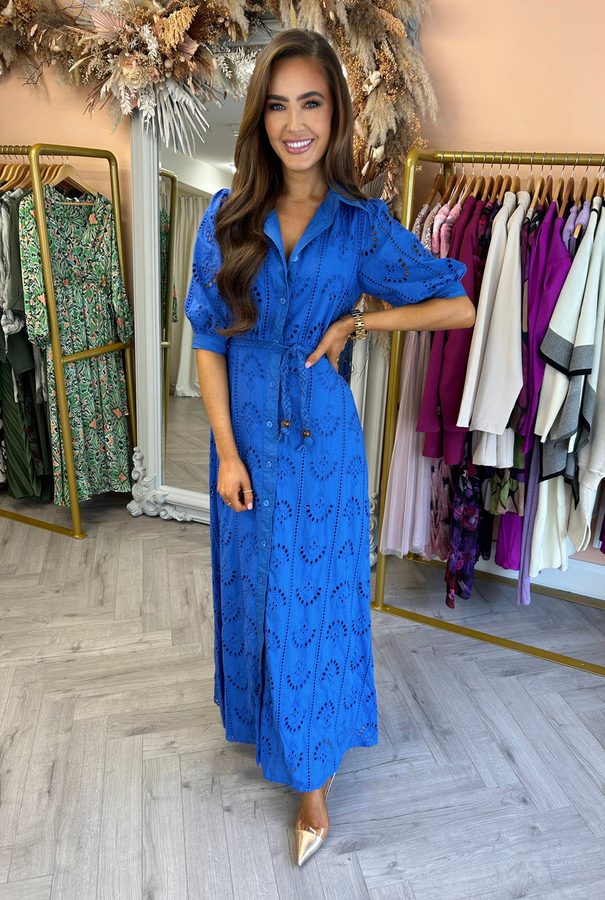 Arabella Dress Blueo