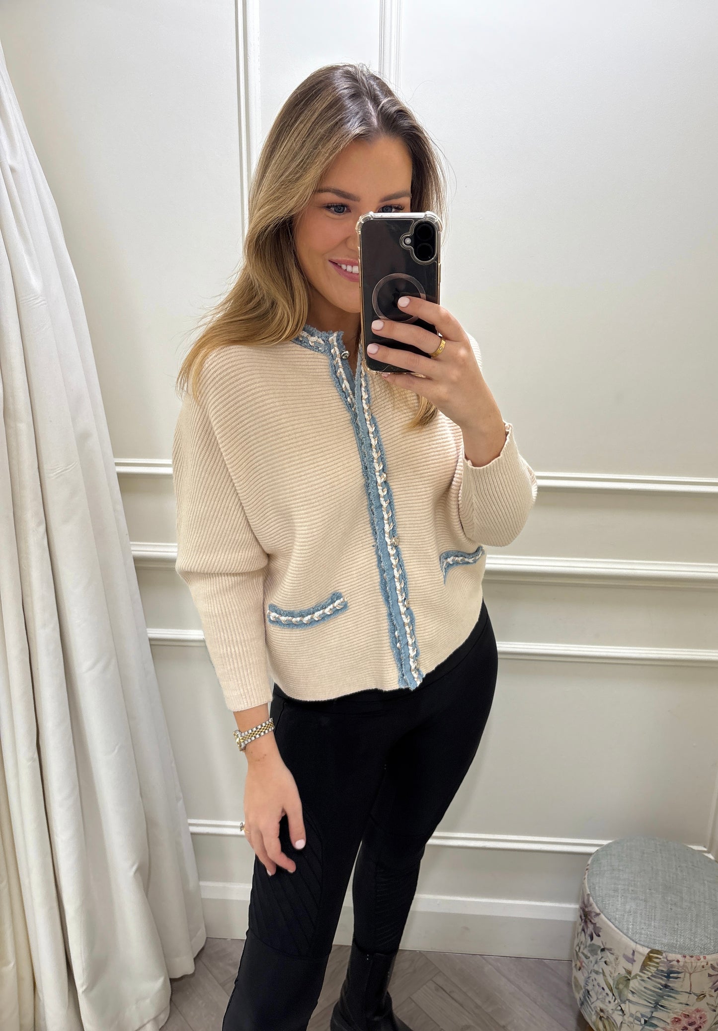 Lillia Knit Cream
