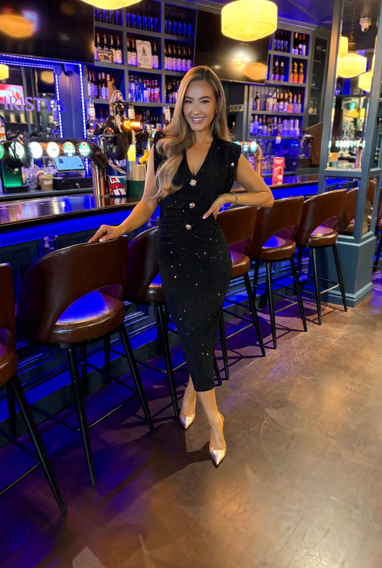 Rochelle Dress Black