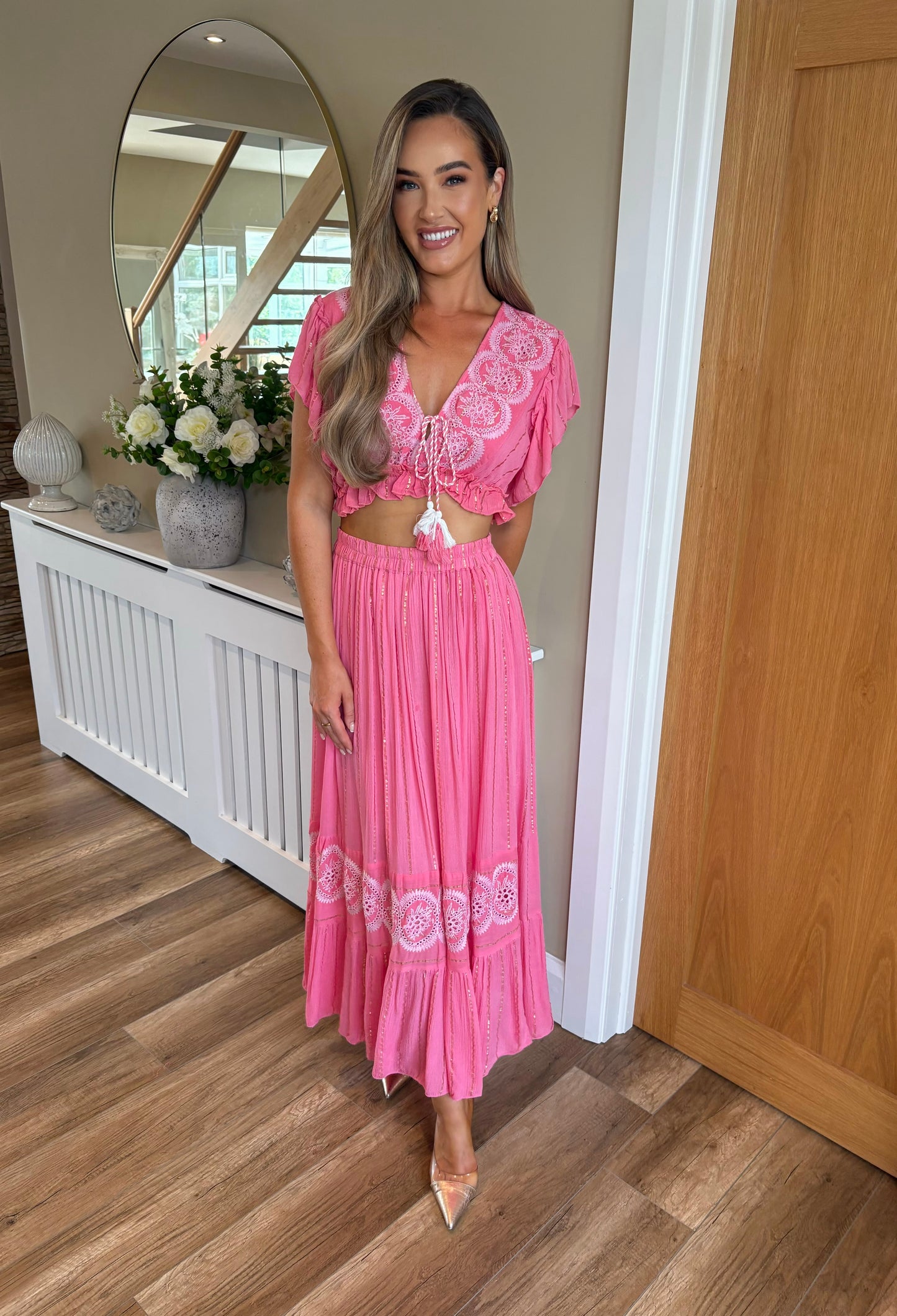 Jasmine Two Piece Pink
