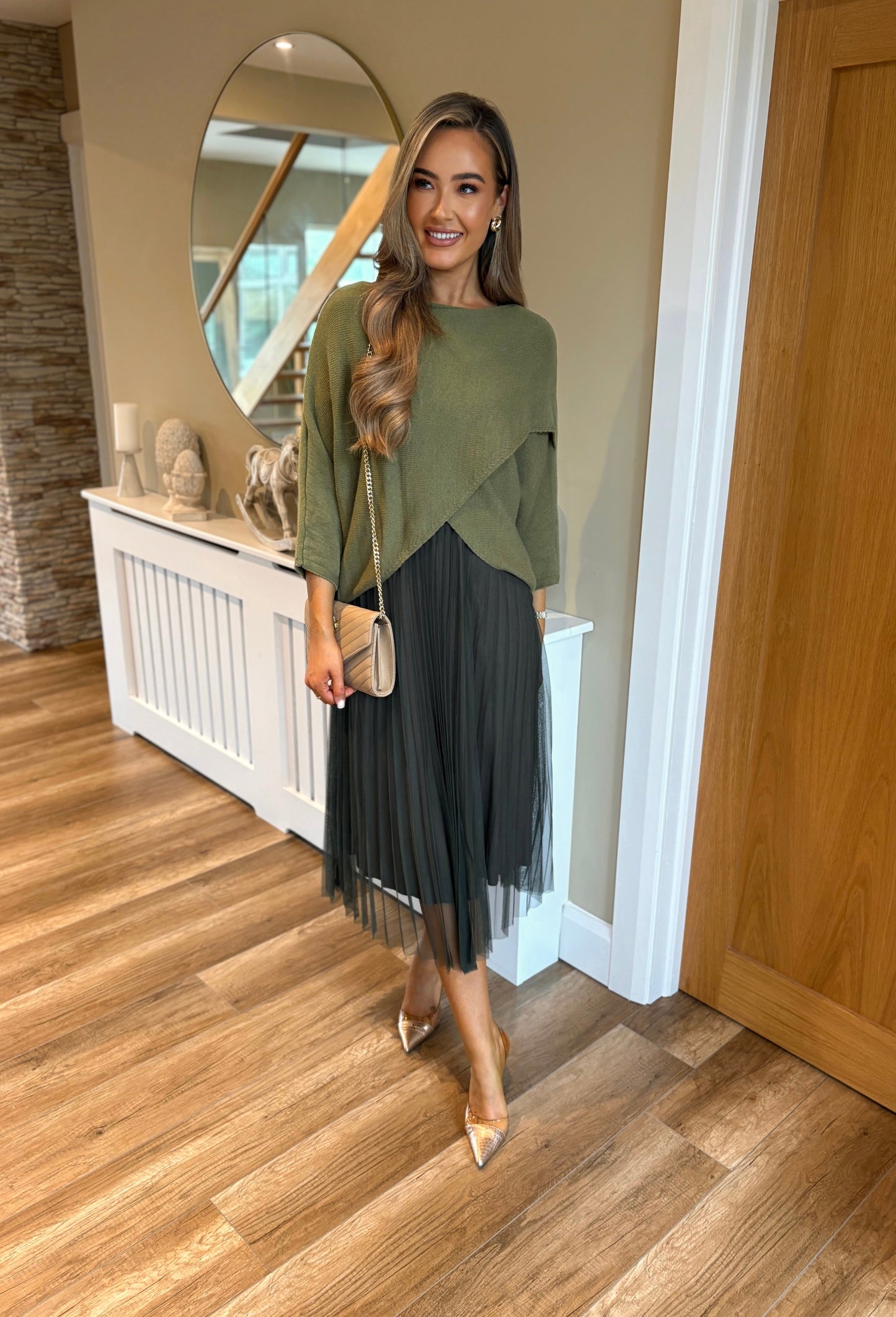Dollie Dress Olive