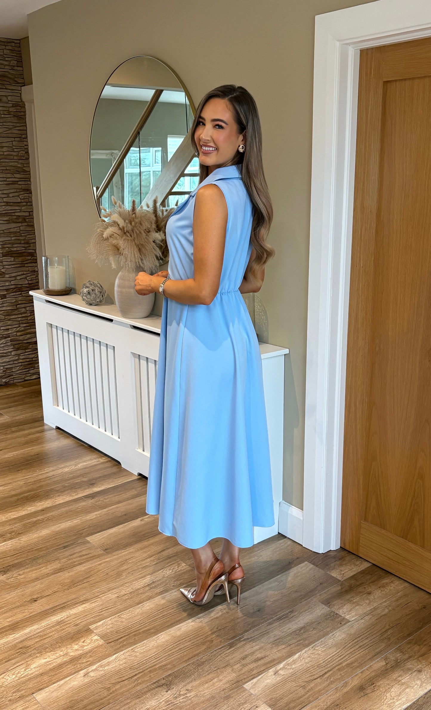 Daphne Dress Blue