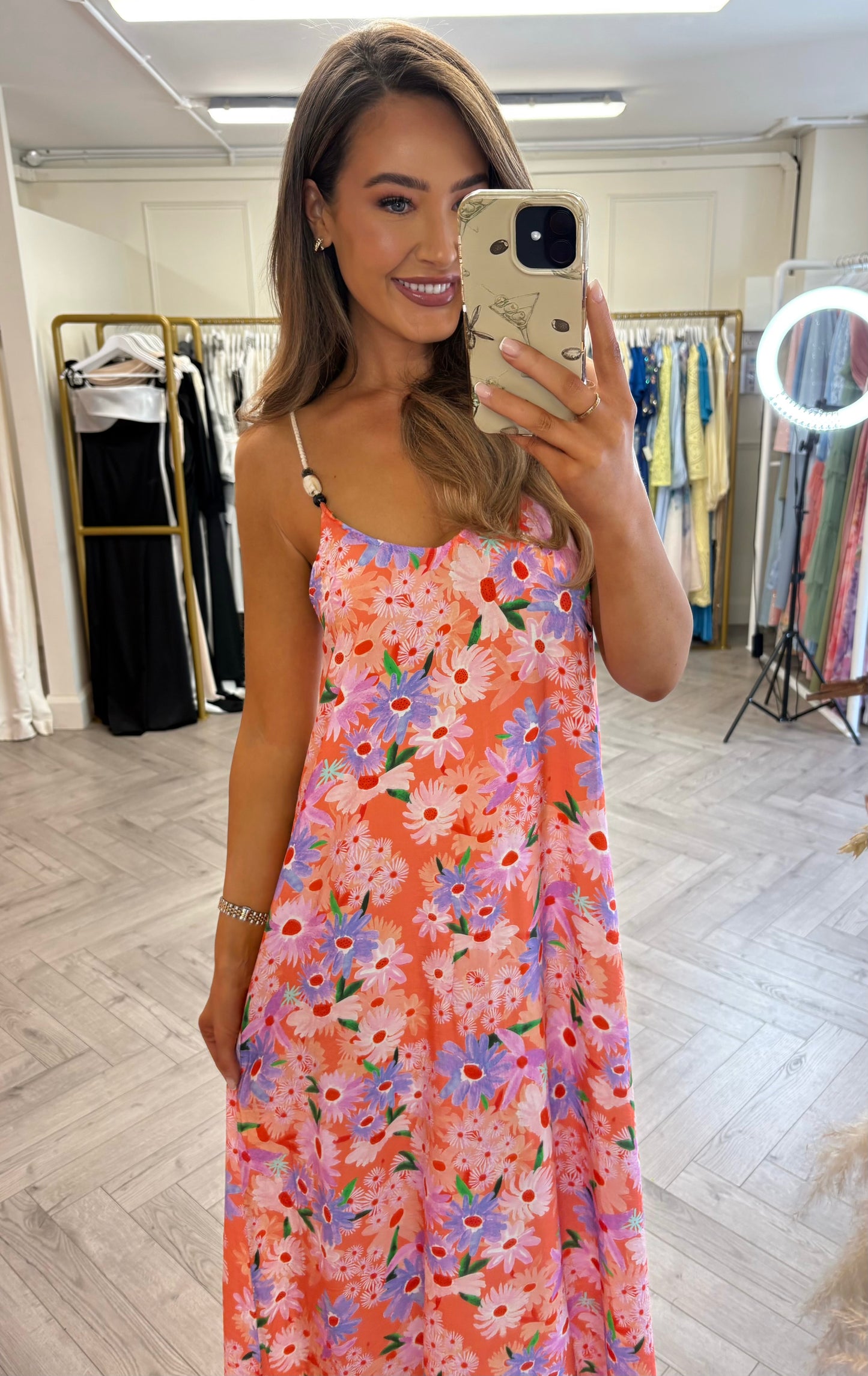 Sorena Dress Peach