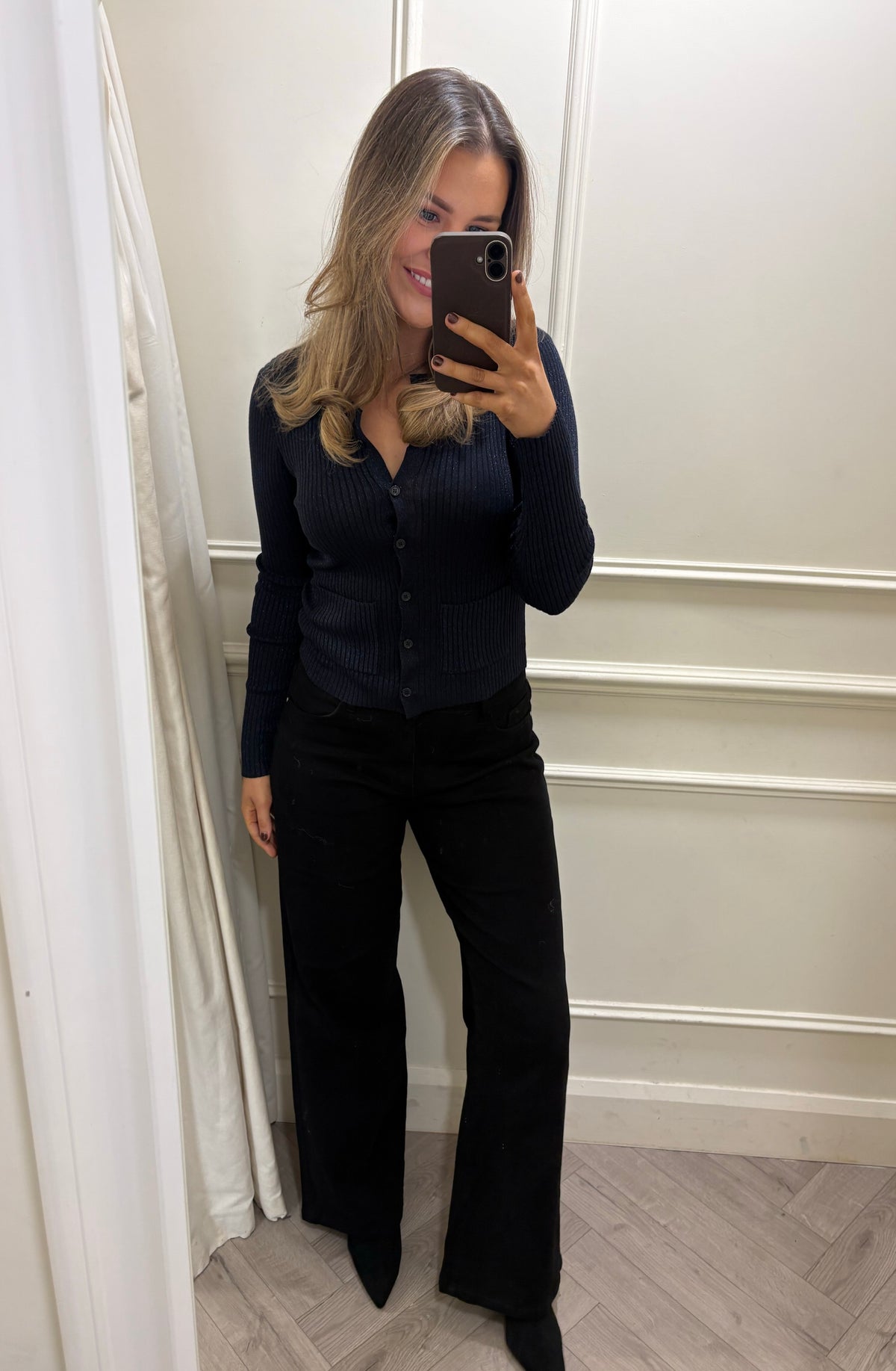 Kala Cardi Navy