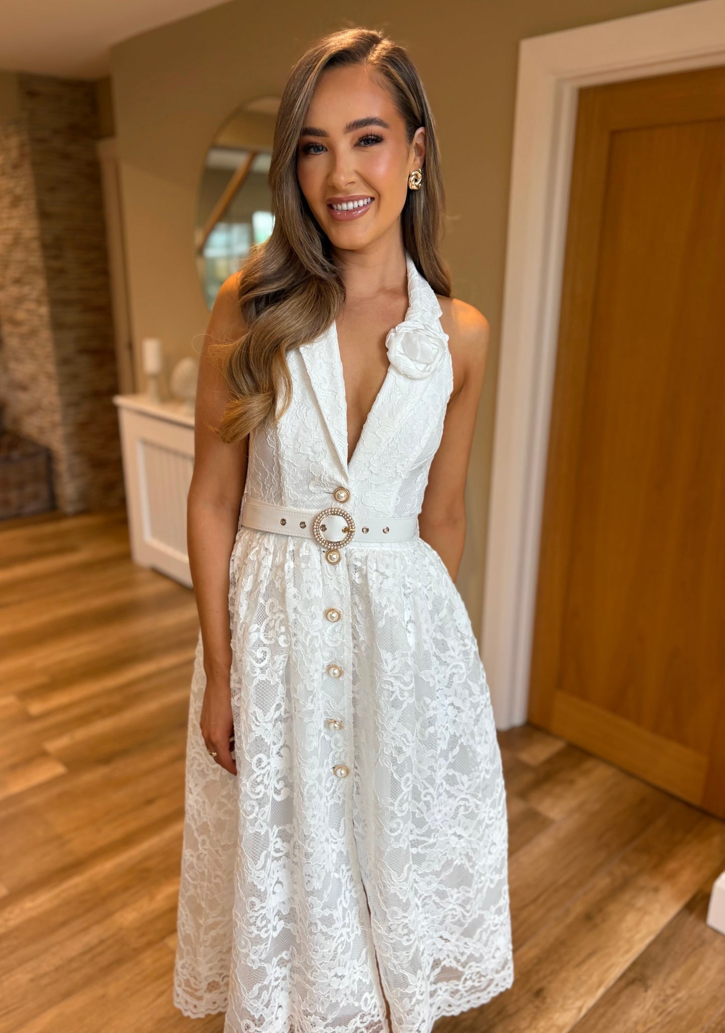 Loreanna Dress white