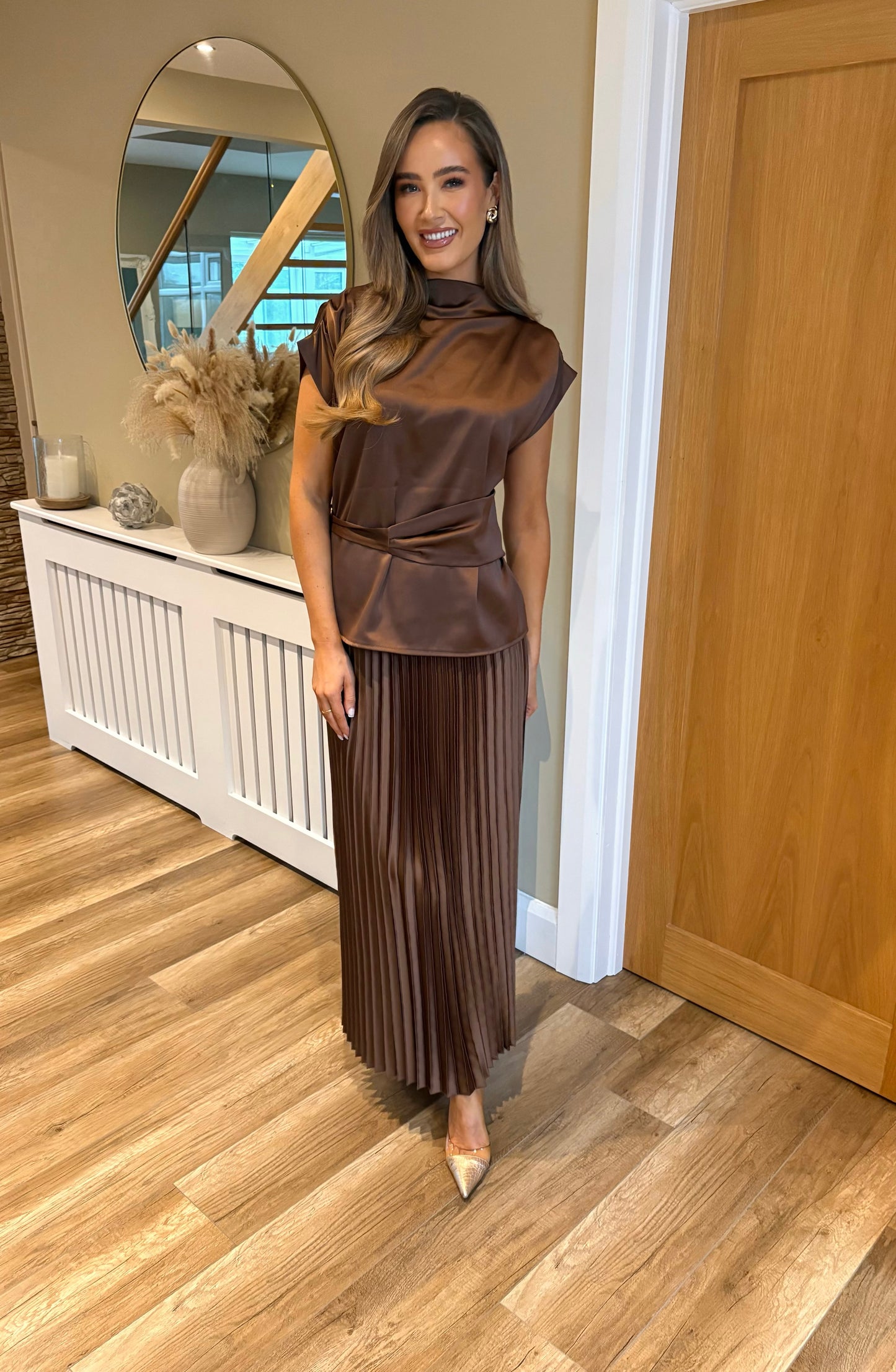 Eloria Two Piece Brown