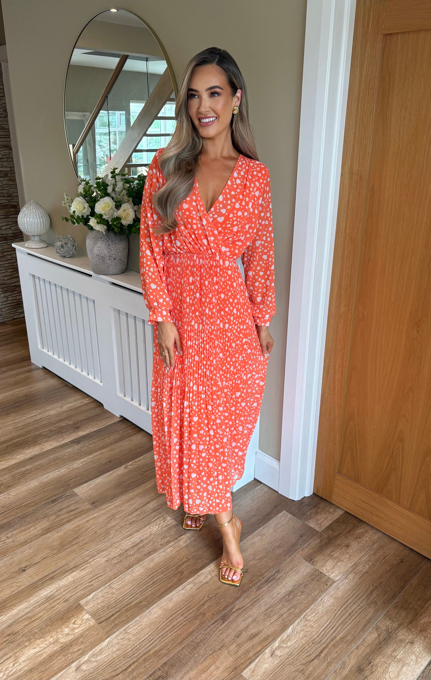 Nyomi Dress Orange