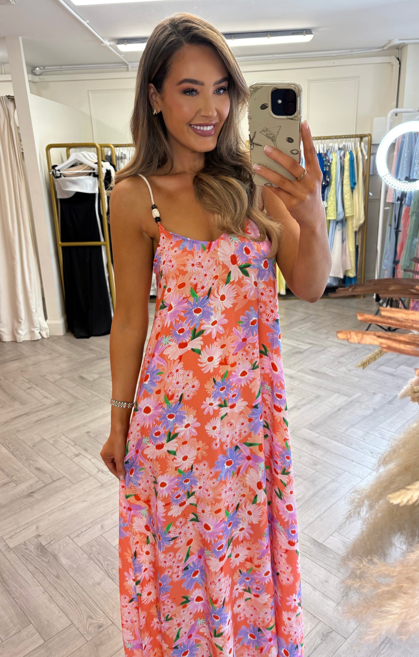 Sorena Dress Peach