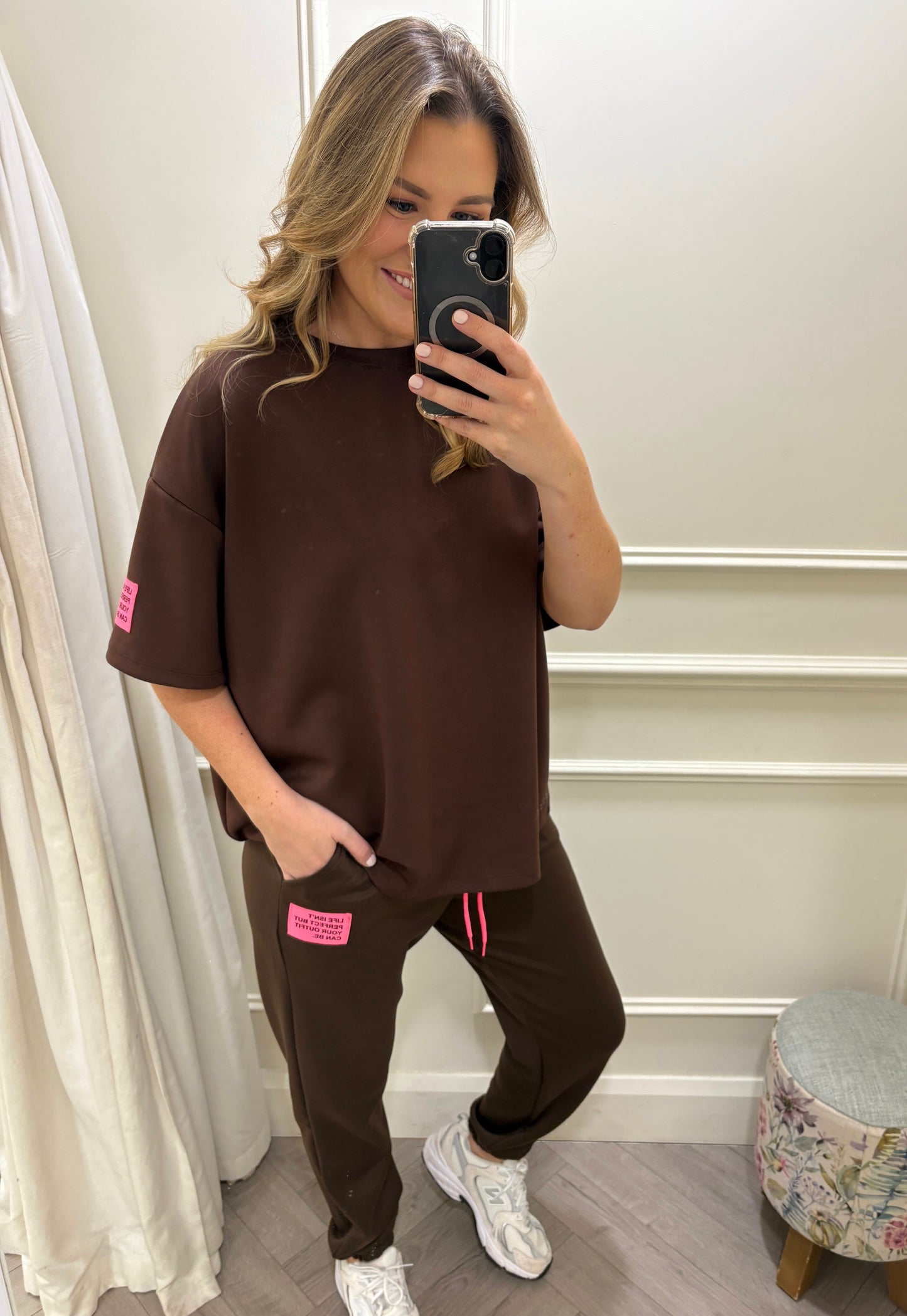 Haylie Tracksuit Brown