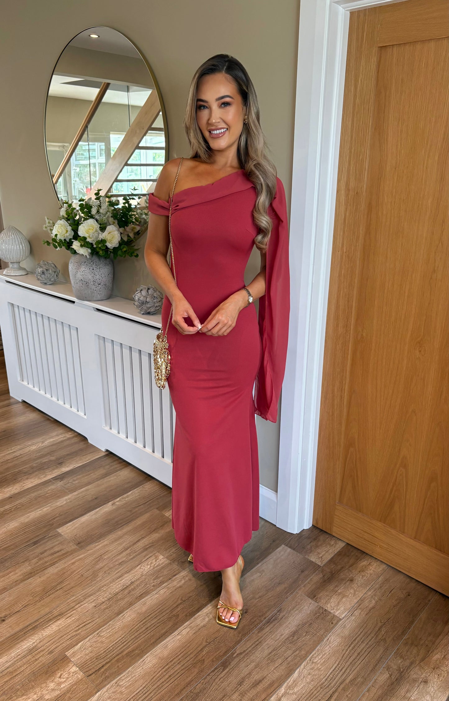 Penny Dress Rust