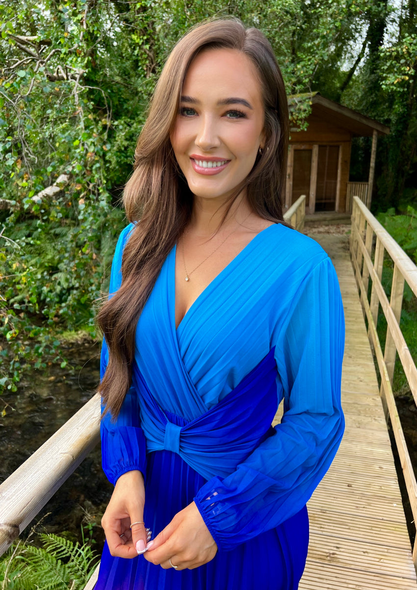 Belle Ombré Dress Purple