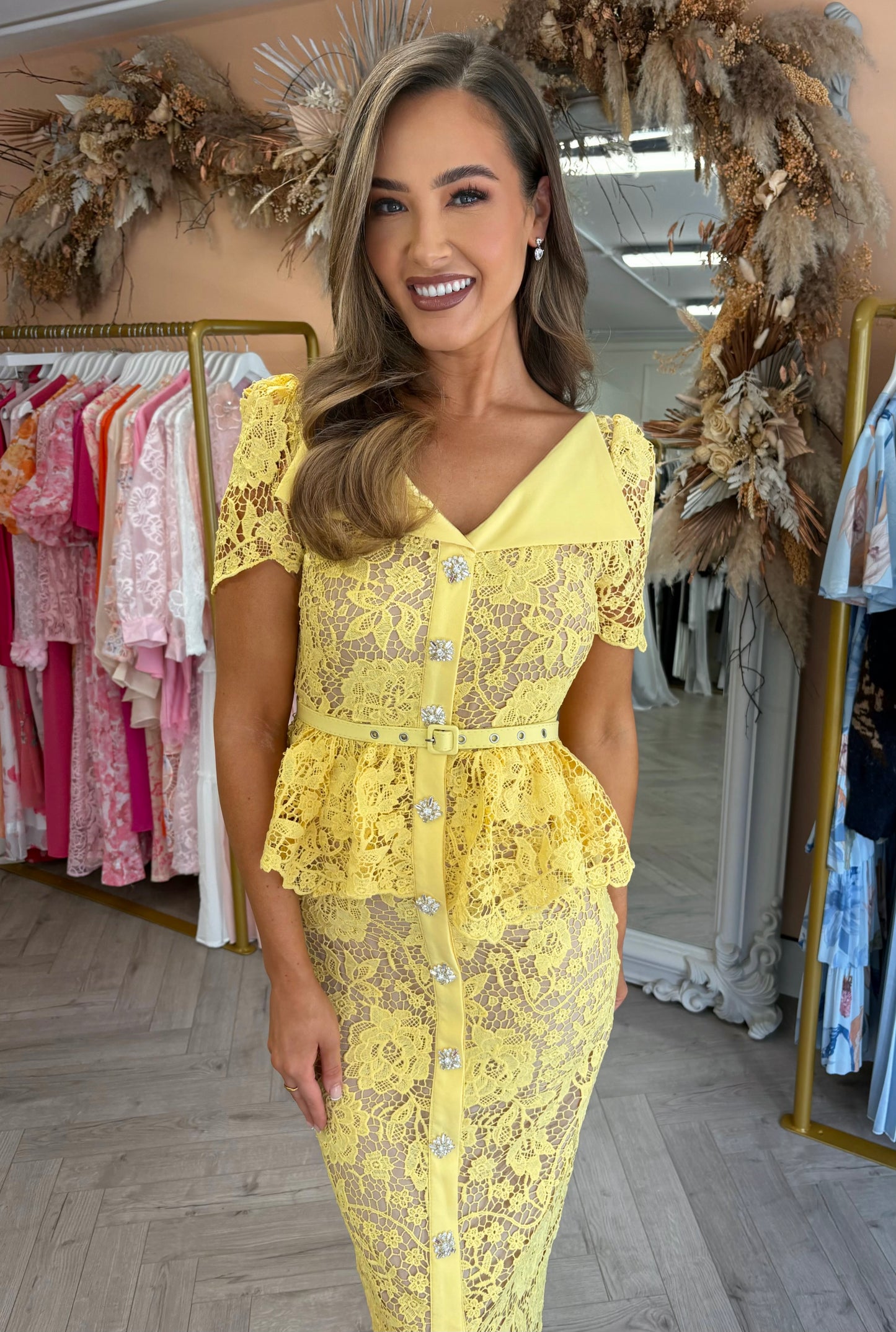 Bronwyn Dress Yellow