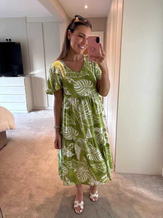 Blaire Dress Green