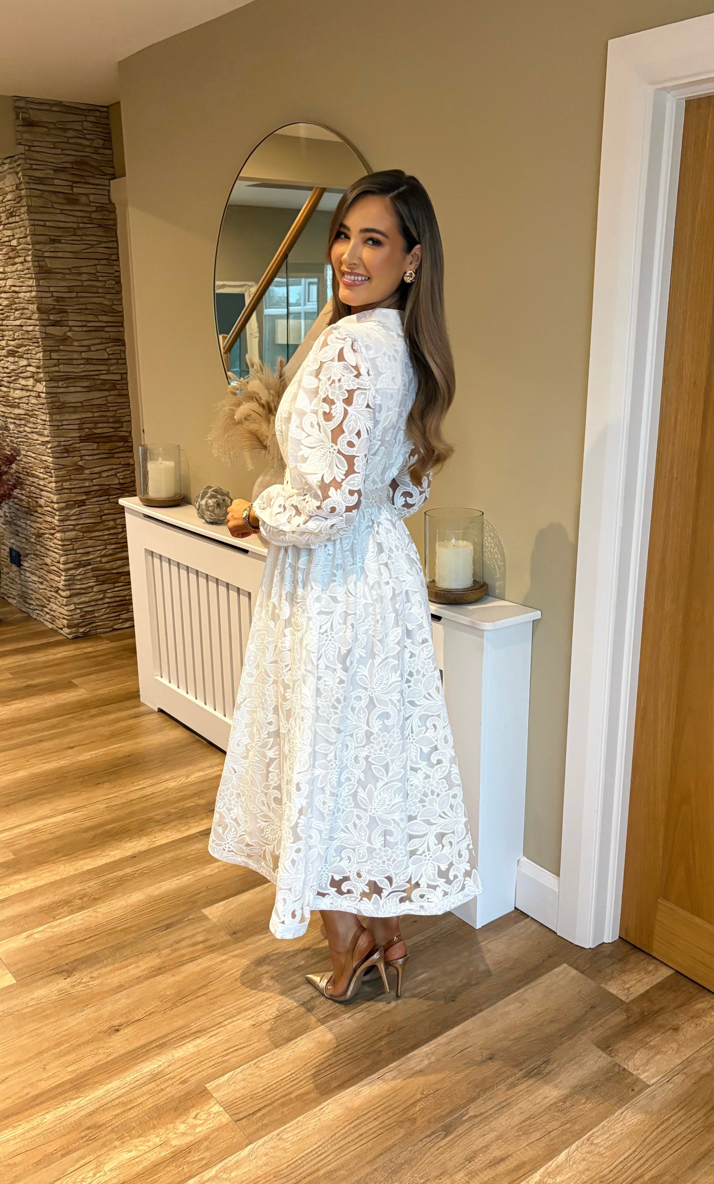 Seraphina Dress White