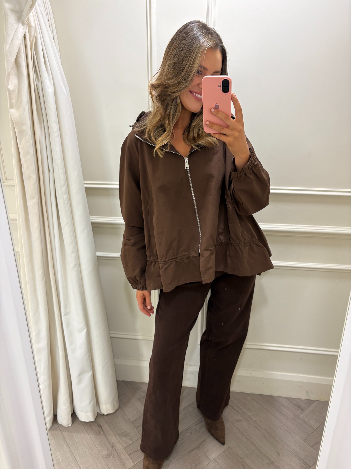 Boba Raincoat Brown