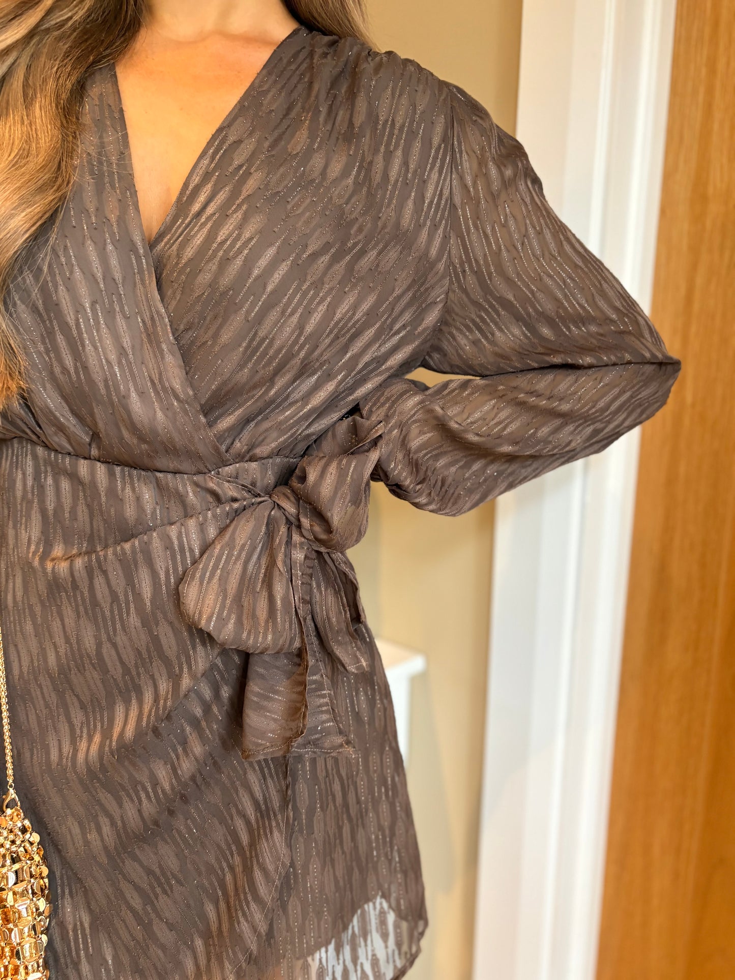 Sapphira Dress Brown