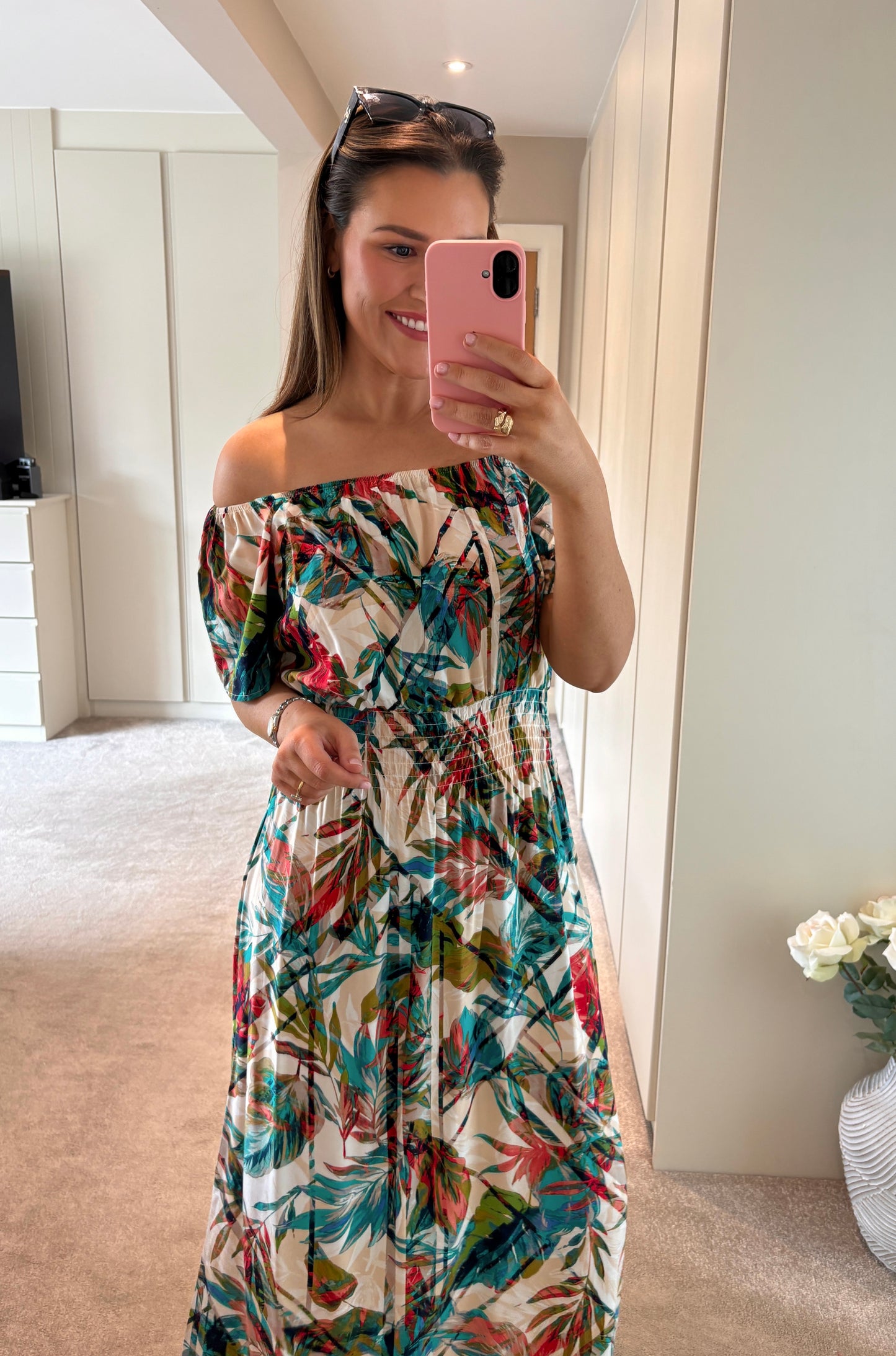 Leemara Dress Red